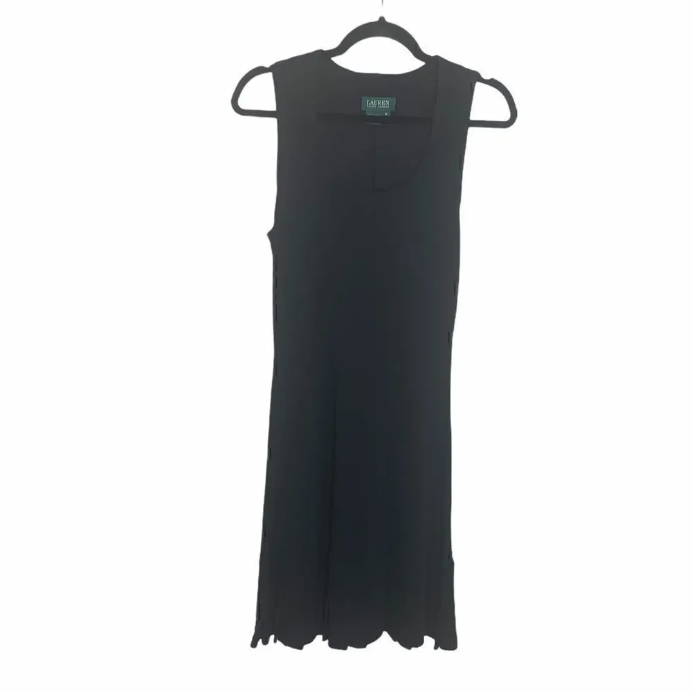 Lauren Ralph Lauren black dress cute pleats